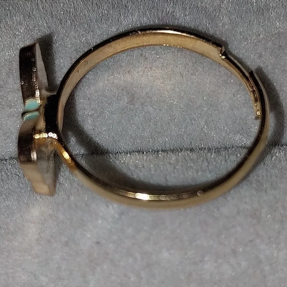 Super cute girls jeweled adjustable ring